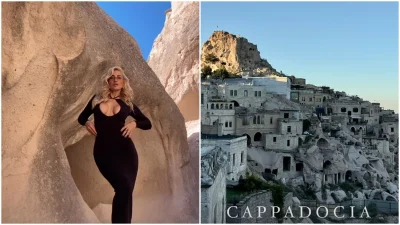 Ιωάννα Τούνη: Ονειρεμένες διακοπές στην Καππαδοκία με τον Δημήτρη Αλεξάνδρου και τον γιο τους