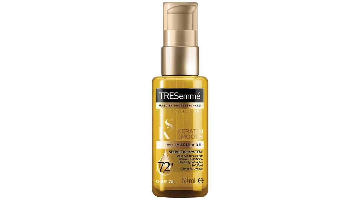 Έλαιο μαλλιών, Keratin Smooth with Marula Oil, Shine Oil, TRESemmé, €6,75