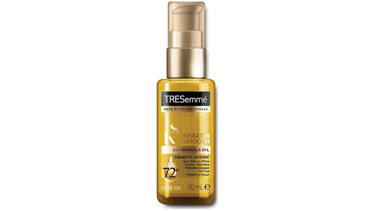 Λάδι για λαμπερά μαλλιά, Keratin Smooth with Marula Oil, Shine Oil, TRESemmé, €6,13