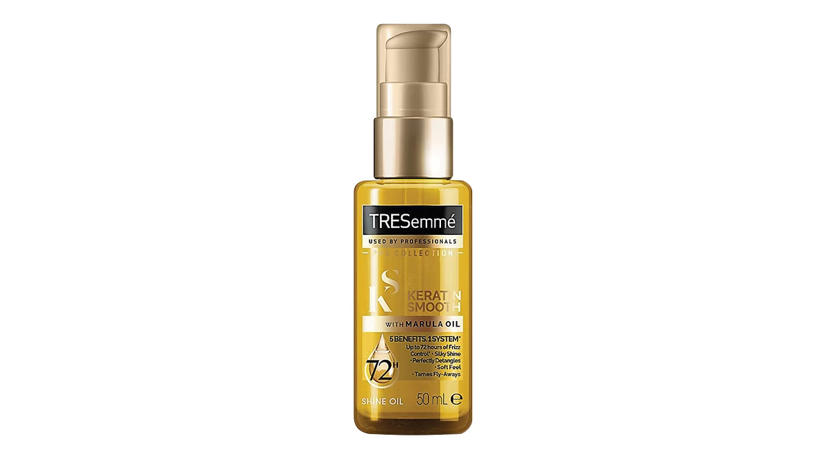 Έλαιο μαλλιών, Keratin Smooth with Marula Oil, Shine Oil TRESemmé, €5,39