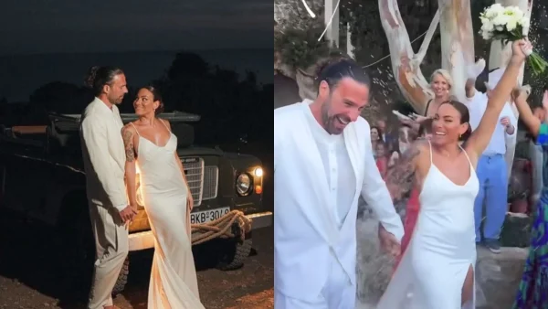 Ευρυδίκη Βαλαβάνη - Γρηγόρης Μόργκαν: Οι μίνιμαλ μπομπονιέρες που μοίρασαν στους καλεσμένους τους στο γαμήλιο πάρτι