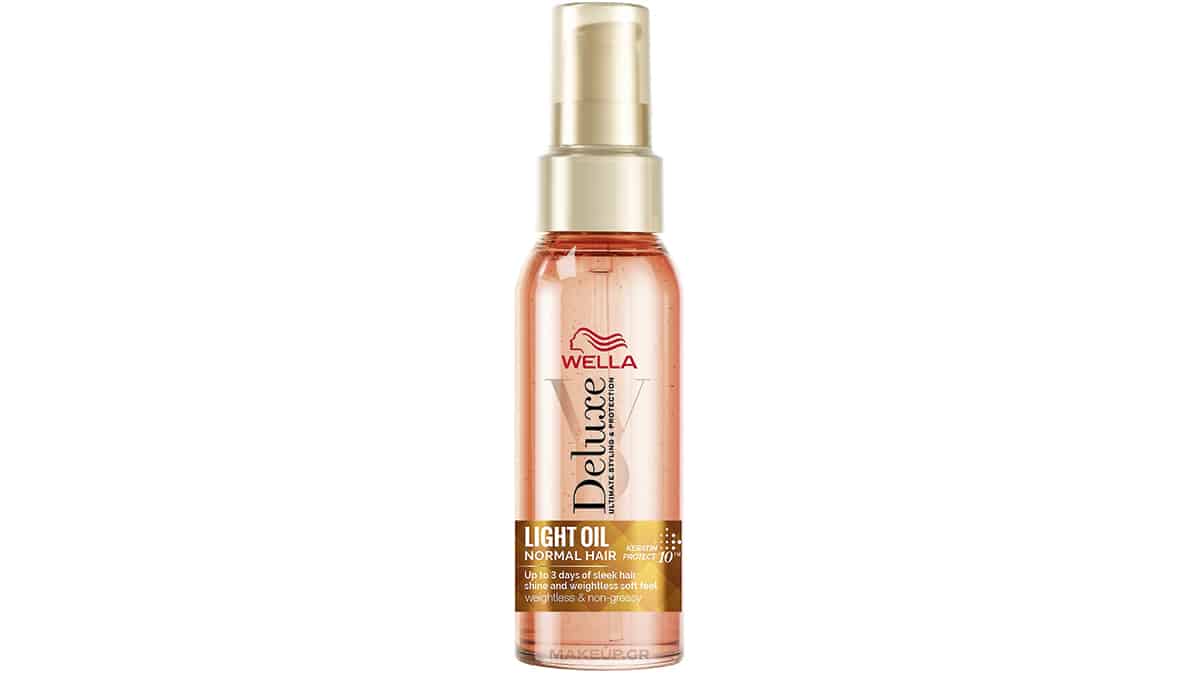 Έλαιο μαλλιών για λάμψη, Deluxe, Light Oil, Normal Hair, Wella, €13,10