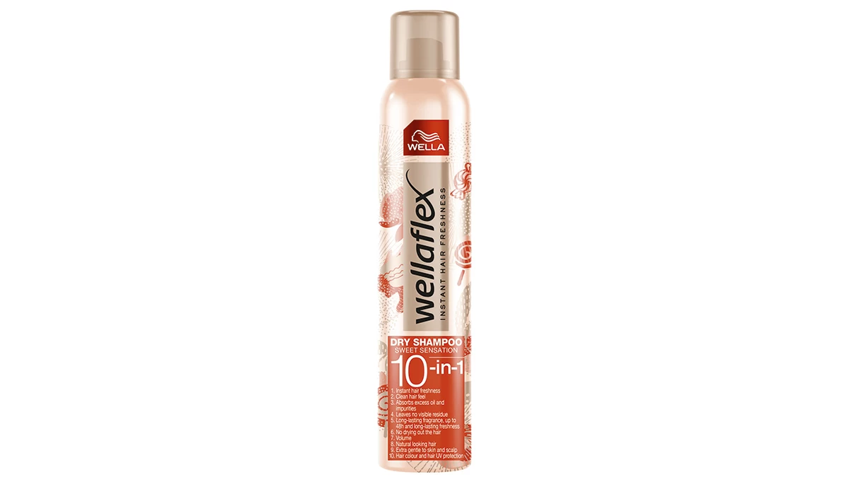 Ξηρό σαμπουάν, Wellaflex, Dry Shampoo 10-in-1, Sweet Sensation, Wella, €7,43