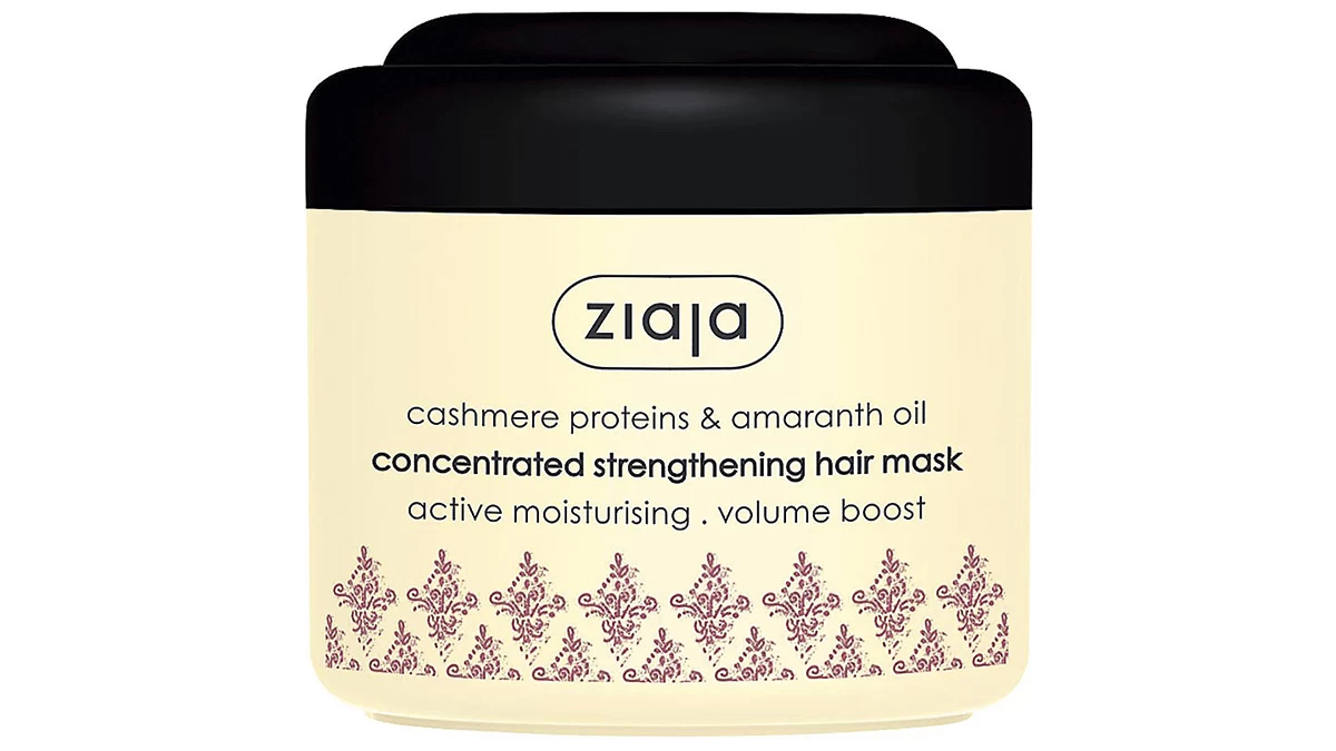 Μάσκα μαλλιών, Concentrated Strengthening Hair Mask, Ziaja (σε καταστήματα καλλυντικών, ινστιτούτα αισθητικής & φαρμακεία, venuselectronics.gr, facebook: Ziaja Greece)