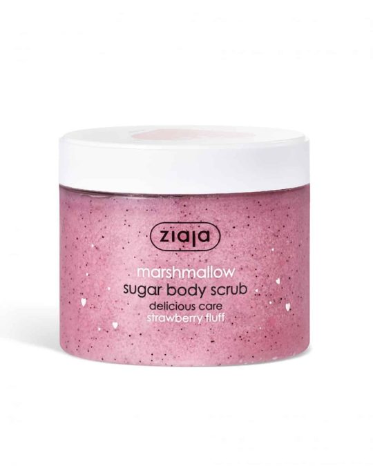 Απολεπιστικό σώματος, Marshmallow, Sugar Body Scrub, Ziaja (σε καταστήματα καλλυντικών, ινστιτούτα αισθητικής & φαρμακεία, facebook: Ziaja Greece)