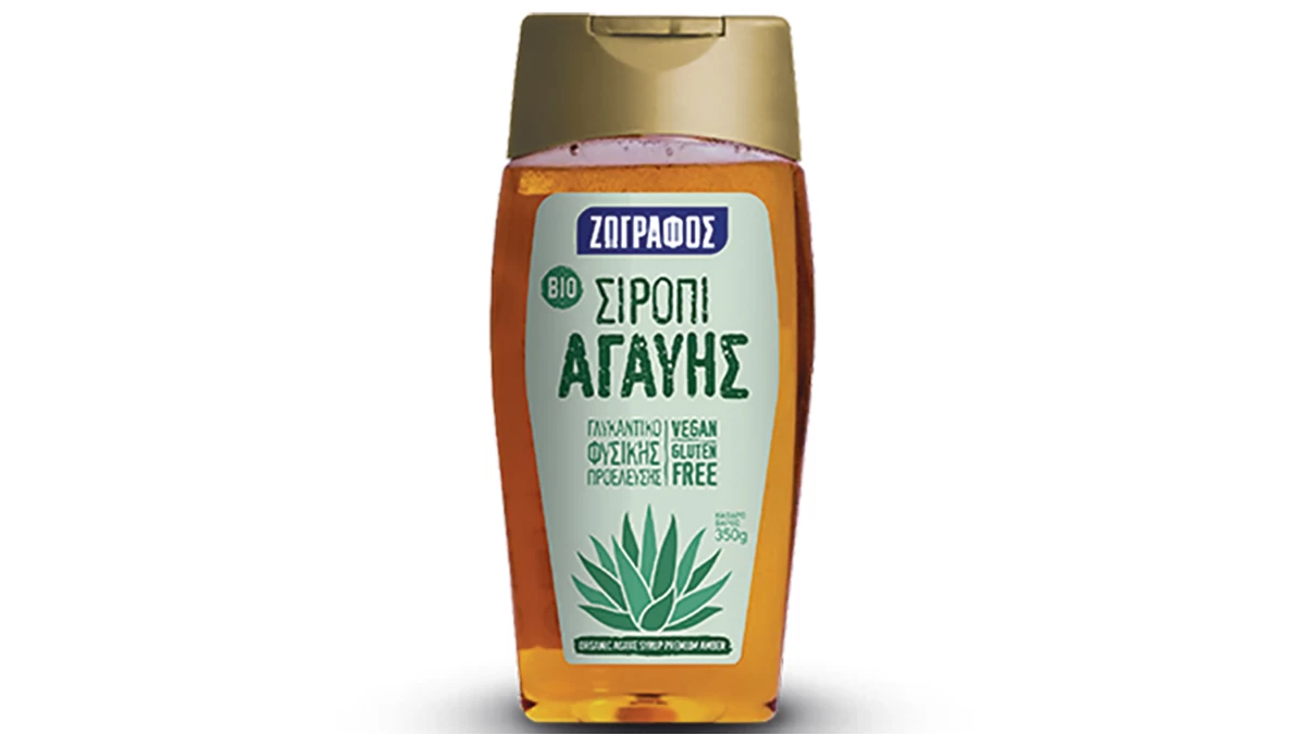 Γλυκαντικό φυσικής προέλευσης, Bio, Σιρόπι Αγαύης, Ζωγράφος (zografosdiet.gr)