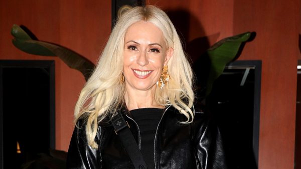 Η Μαρία Μπακοδήμου σε έξοδό της