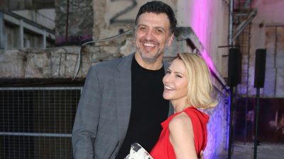 Βασίλης Κικίλιας - Στο γήπεδο με τον γιο του Παναγιώτη – Αντώνιο: «Παίζουμε τέρμα νονέ!»