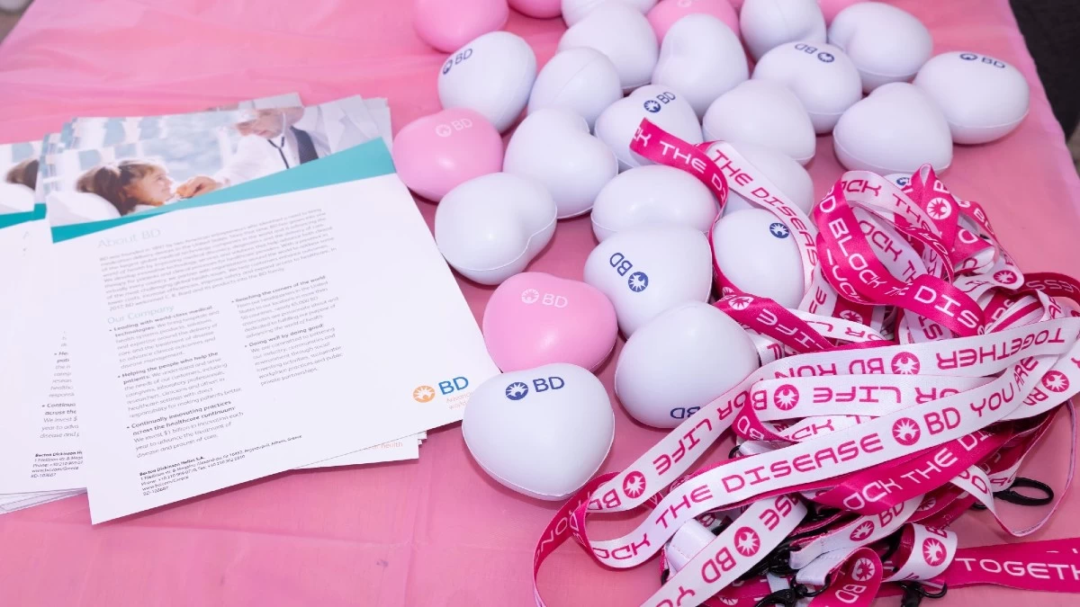 Για 6η συνεχόμενη χρονιά η Βecton Dickinson Hellas (BD Hellas Α.Ε.) συμμετέχει και στηρίζει το «Greece Race for the Cure»