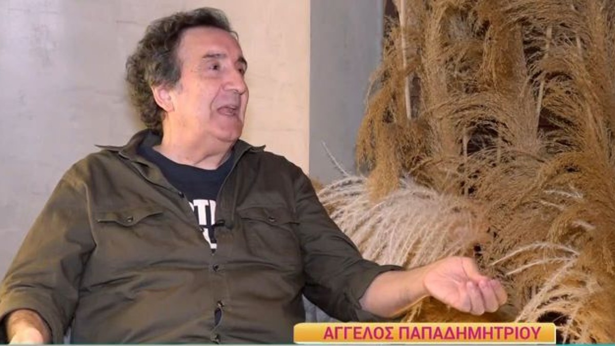 Ο Άγγελος Παπαδημητρίου στην εκπομπή Happy Day