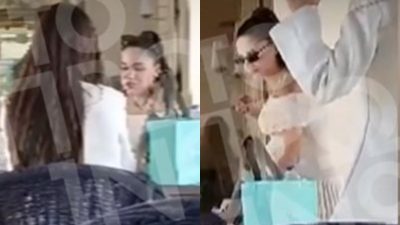 Η Αλεξάνδρα Νίκα σε δημόσια έξοδο στα Βόρεια Προάστια