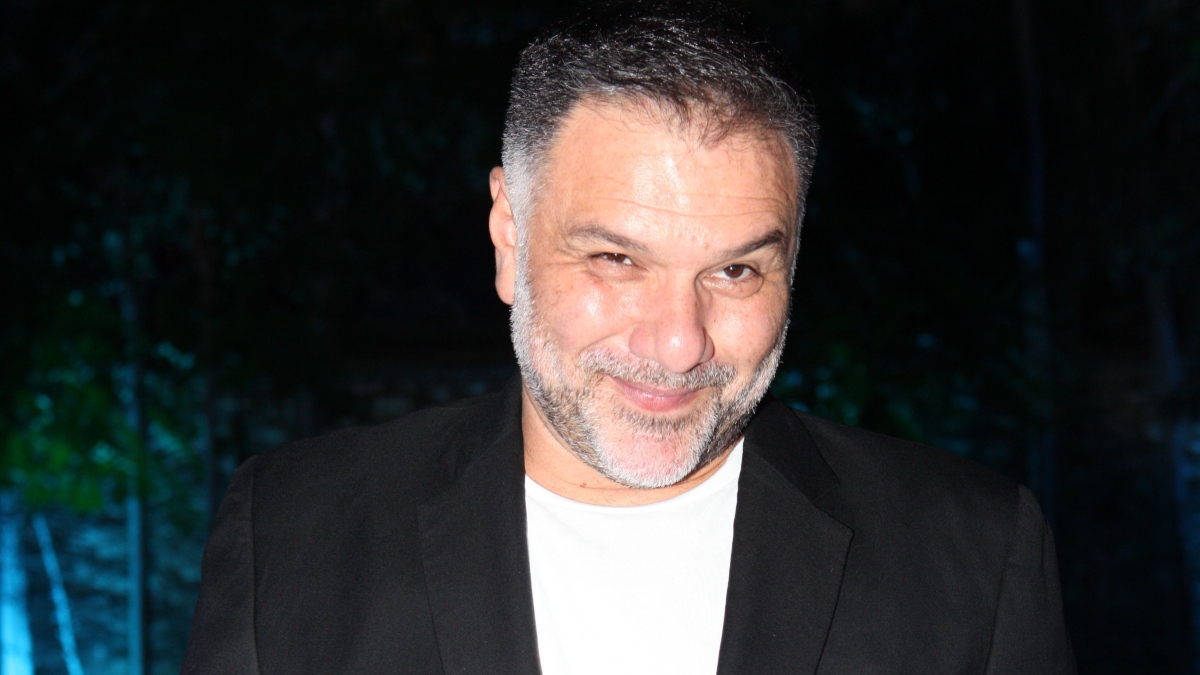 Ο Γρηγόρης Αρναούτογλου στην παρουσίαση προγράμματος ΑΝΤ1