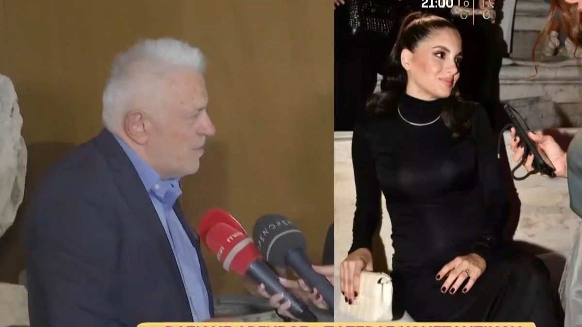 Ο Μπαμπάς του Κωνσταντίνου Αργυρού μιλά στις κάμερες για τη νύφη του