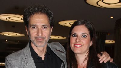 Ο Δημήτρης Κόκοτας με την σύζυγό του