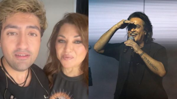 Η Καίτη Γαρμπή με τον γιο τους με τον Διονύση Σχοινά