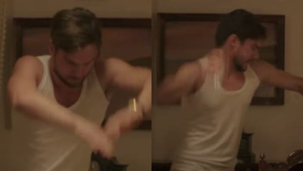 Ο Παύλος στην σειρά Η Παραλία σε κατάσταση αμοκ.