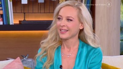 Η Φαίη Ξυλά στην εκπομπή Buongiorno