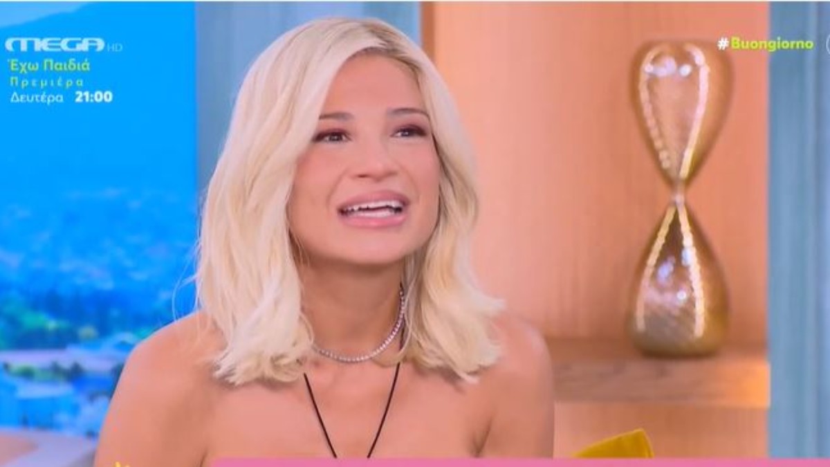 Η Φαίη Σκορδά στο Buongiorno