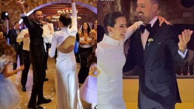 Φωτογραφίες από το γάμο του Πέτρου Κουσουλού