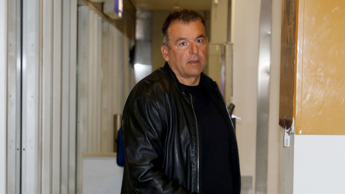 Ο Γιώργος Λιάγκας σε δημόσια έξοδό του