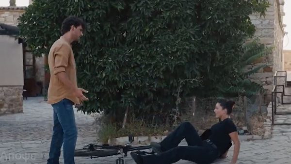 Η Αριάδνη και το Χρήστος στην Γη της ελιάς