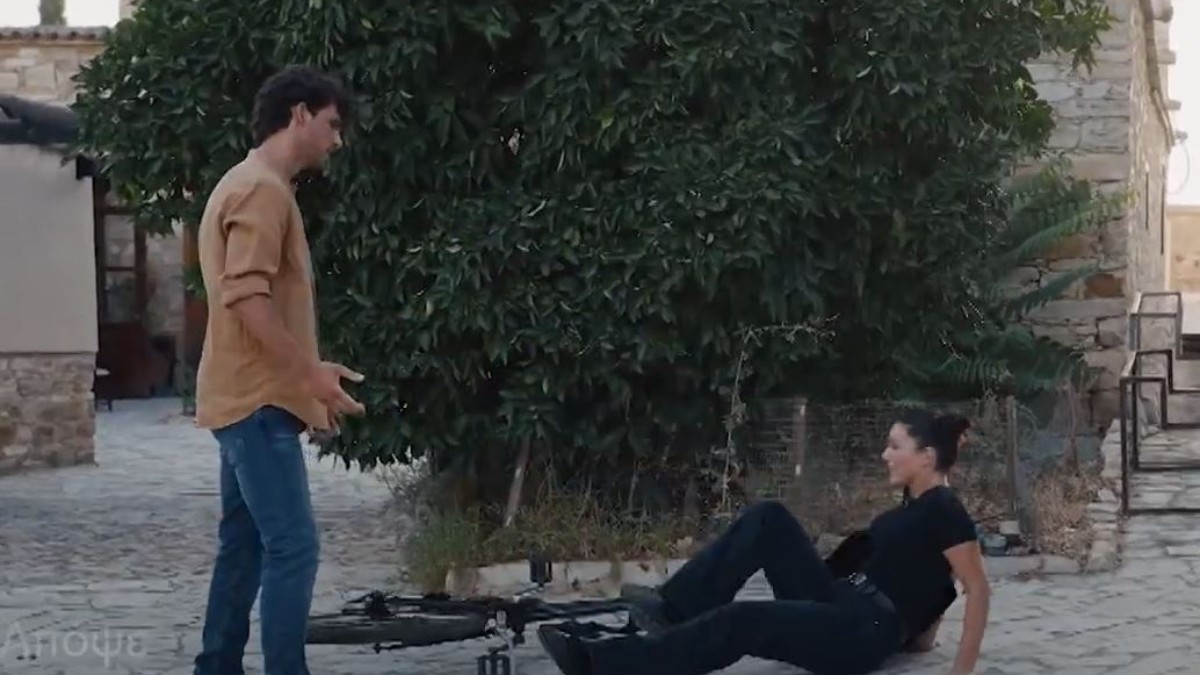 Η Αριάδνη και το Χρήστος στην Γη της ελιάς