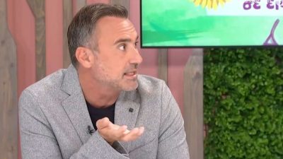 Ο Γιώργος Καπουτζίδης στην εκπομπή "Πρωίαν σε είδον"