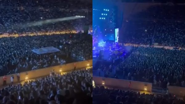 Πλάνα του youweekly.gr από την συναυλία - αφιέρωμα στα Τέμπη