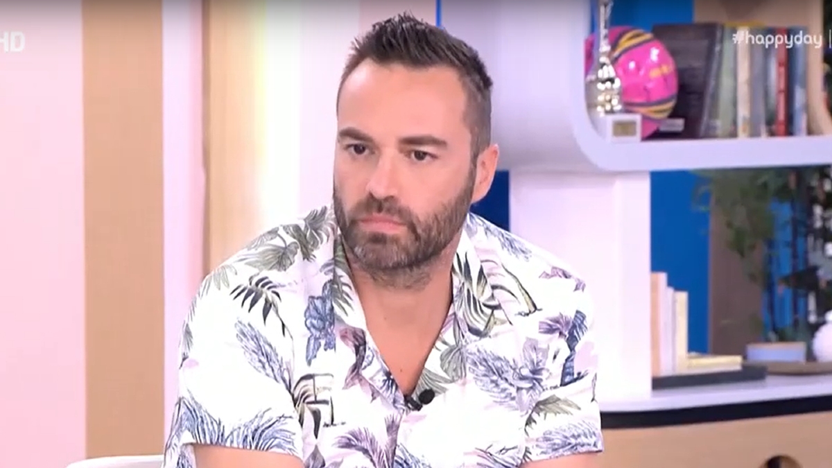 Ο Κώστας Φραγκολιάς στο Happy Day