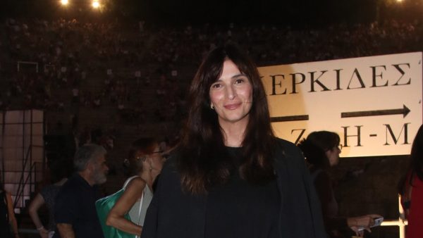 Η Αντιγόνη Κουλουκάκου σε έξοδό της