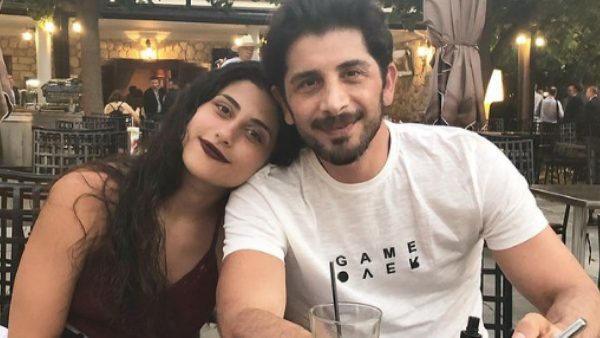 Η Μαρίνα Σπανού με τον πατέρα της, Χρήστος Σπανός