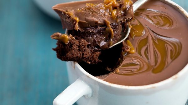 Σοκολατένιο κέικ σε κούπα