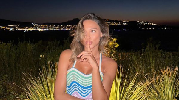 Η Ναυσικά Παναγιωτακοπούλου σε νυχτερινή της έξοδο