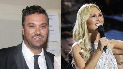 Ο Γιώργος Θεοφάνους και η Νατάσα Θεοδωρίδου