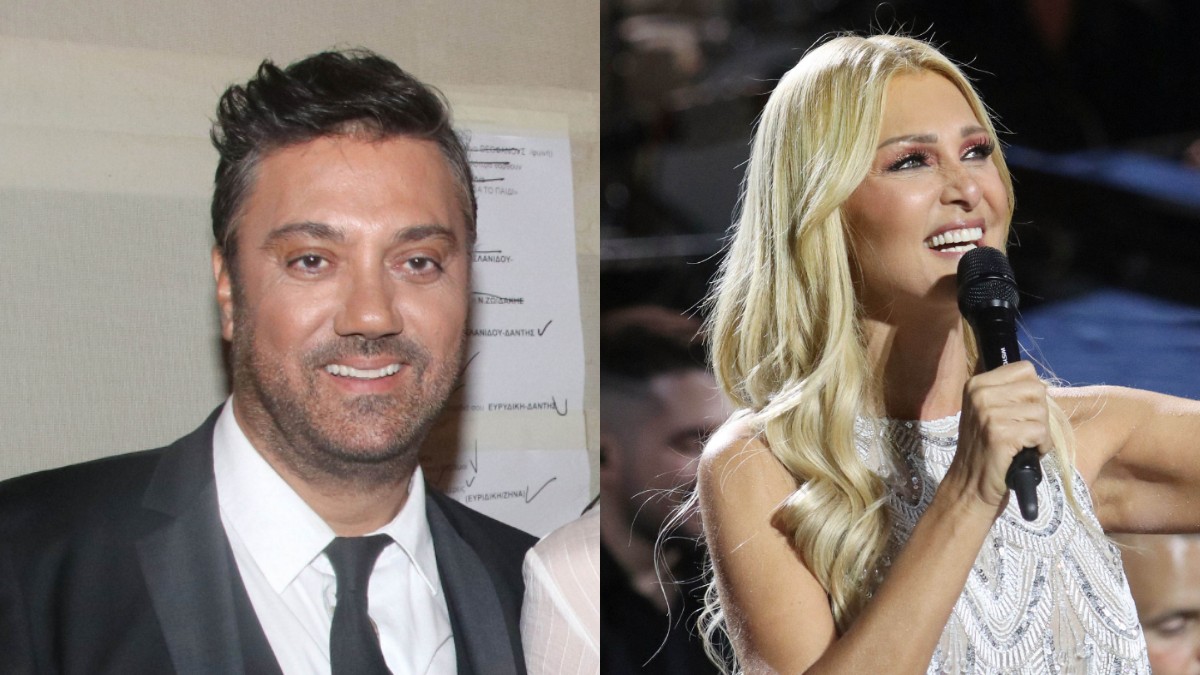 Ο Γιώργος Θεοφάνους και η Νατάσα Θεοδωρίδου