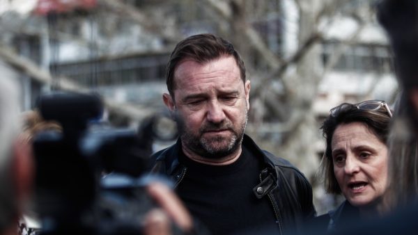 Ο Νίκος Πλακιάς λίγο μετά την τραγωδία των Τεμπών