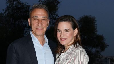 Η Όλγα Κεφαλογιάννη και ο Μίνως Μάτσας