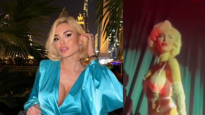 Φωτογραφίες από το Instagram της Αλεξάνδρας Παναγιώταρου και την εμφάνισή της στο Παρφαίτ!