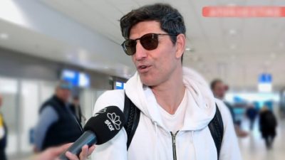 Ο Σάκης Ρουβάς μιλάει στις κάμερες του Happy Day.