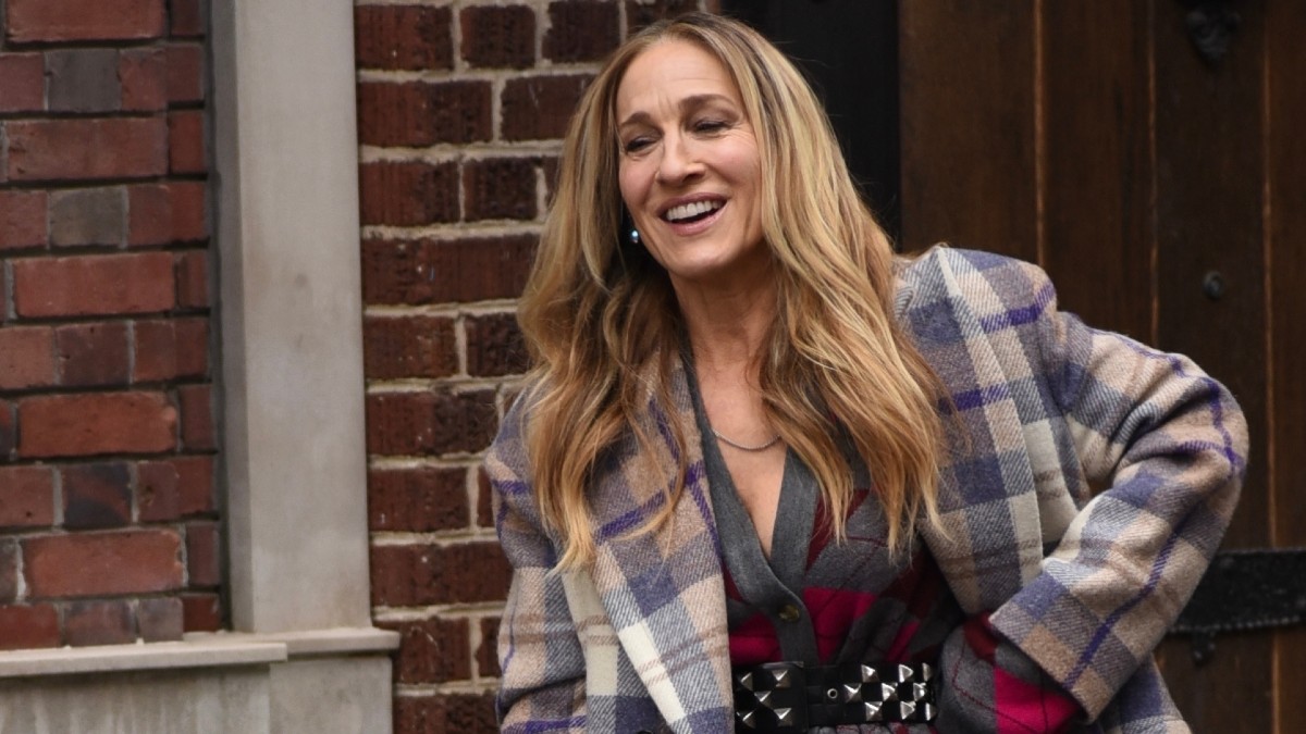 H Sarah Jessica Parker στα γυρίσματα του Just Like That
