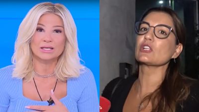 Η Φαίη Σκορδά και η Ελίνα Παπίλα στο Buongiorno