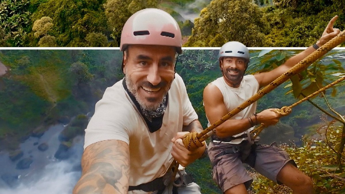 Σκηνή από The Reunion με Τανιμανίδη και Μαύρίδη