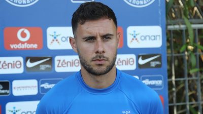 Ο Τζορτζ Μπάλντοκ στο γήπεδο