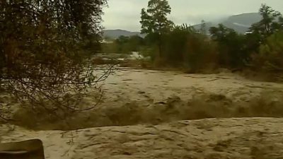 Η πλημμύρα στην Βαλένθια της Ισπανίας