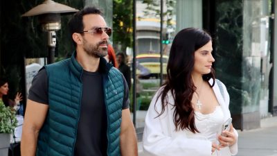 Η Χριστίνα Μπόμπα και ο Σάκης Τανιμανίδης σε έξοδο