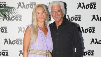 Ο Αντώνης Λυμπέρης και η Έλενα Μακρή στο θέατρο Άλσος