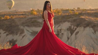 Ιωάννα Παλιοσπύρου: Τα αδημοσίευτα στιγμιότυπα από την απόδραση στην Καππαδοκία