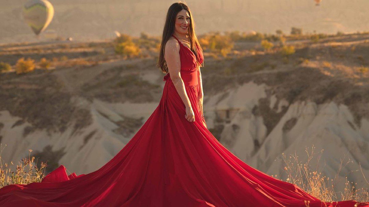 Ιωάννα Παλιοσπύρου: Τα αδημοσίευτα στιγμιότυπα από την απόδραση στην Καππαδοκία