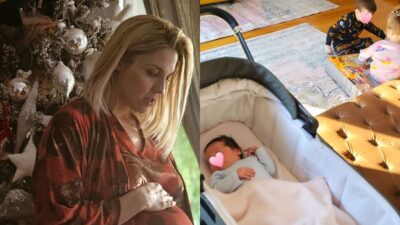 Μαντώ Γαστεράτου: Στόλισε Χριστουγεννιάτικο δέντρο: Οι πρώτες γιορτές με 3 παιδιά