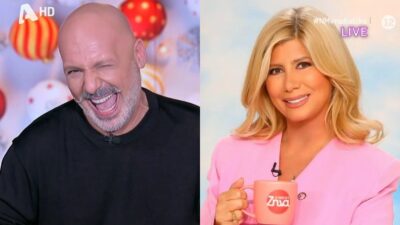 ΝΜ βραδιάτικα: Η Ζήνα Κουτσελίνη παρενέβη στην εκπομπή του Νίκου Μουτσινά